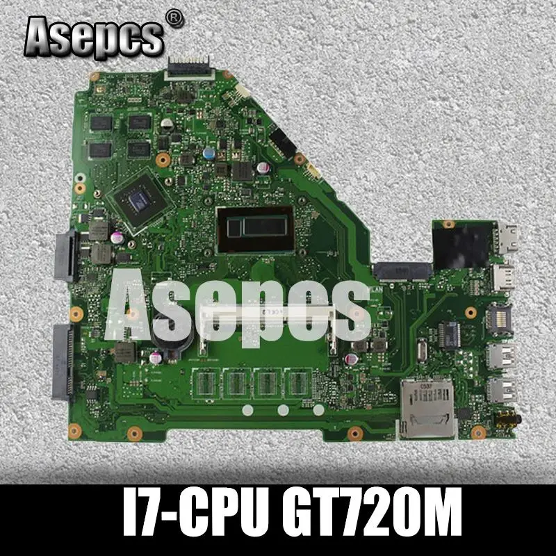 Asepcs X550LC материнская плата для ноутбука For Asus X550LD X550LN тест оригинальная без RAM I7 CPU