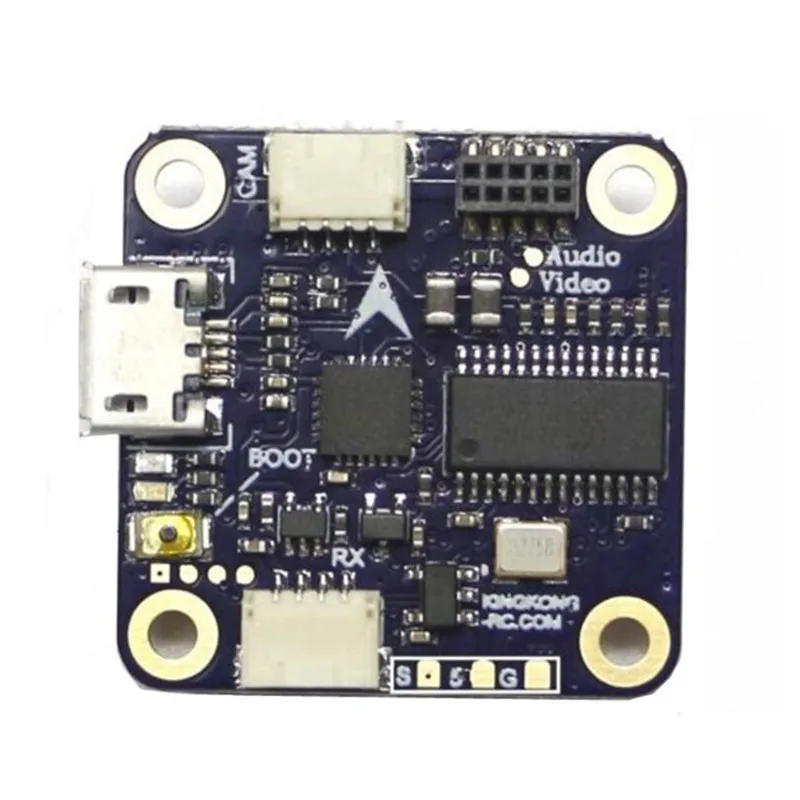 Контроллер полета LDARC/Kingkong 20*20 мм 2 слоя KK Flytower 12A 20A BLheli_S ESC & BETAFLIGHT F4 с OSD для RC