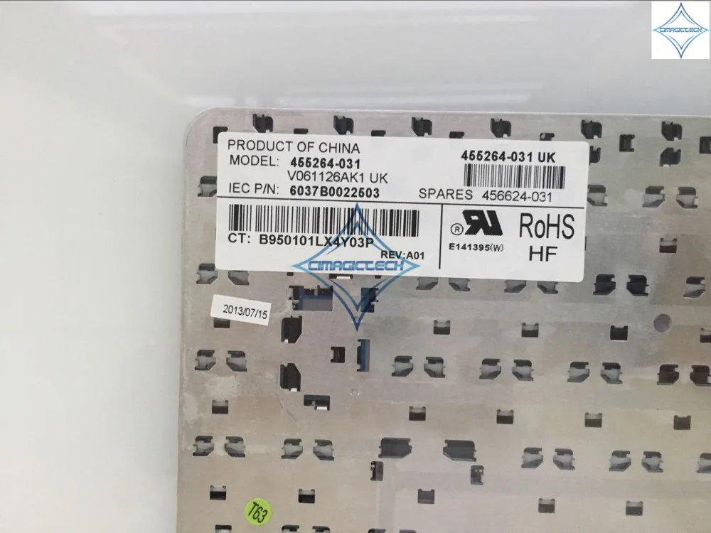 Клавиатура teclado 6720-031 V061126AK1 для ноутбука HP Compaq 6720 6520s 540 541 550 455264 Uk | Компьютеры и