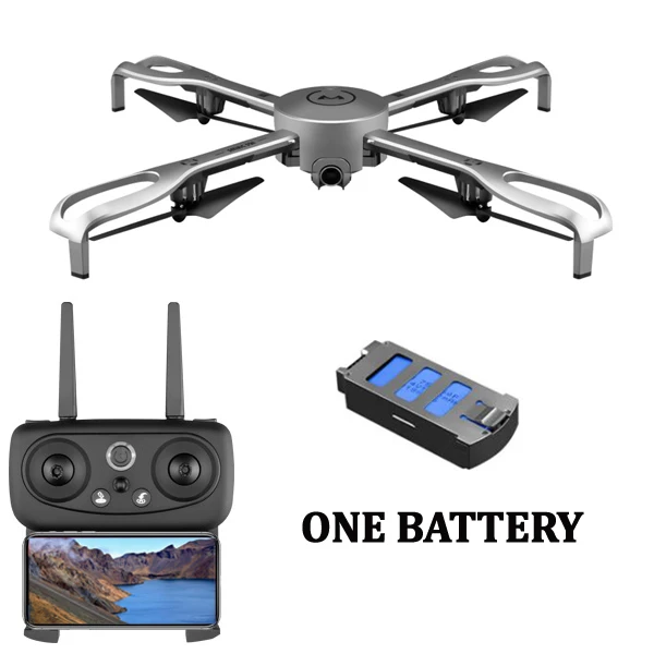 S21 with 1 battery SMRC S21 Дроны с камерой HD 1080P двойной gps режим слежения один ключ возврат Квадрокоптер складной гоночный Pro Вертолет игрушка для мальчика - Цвет: S21 with 1 battery
