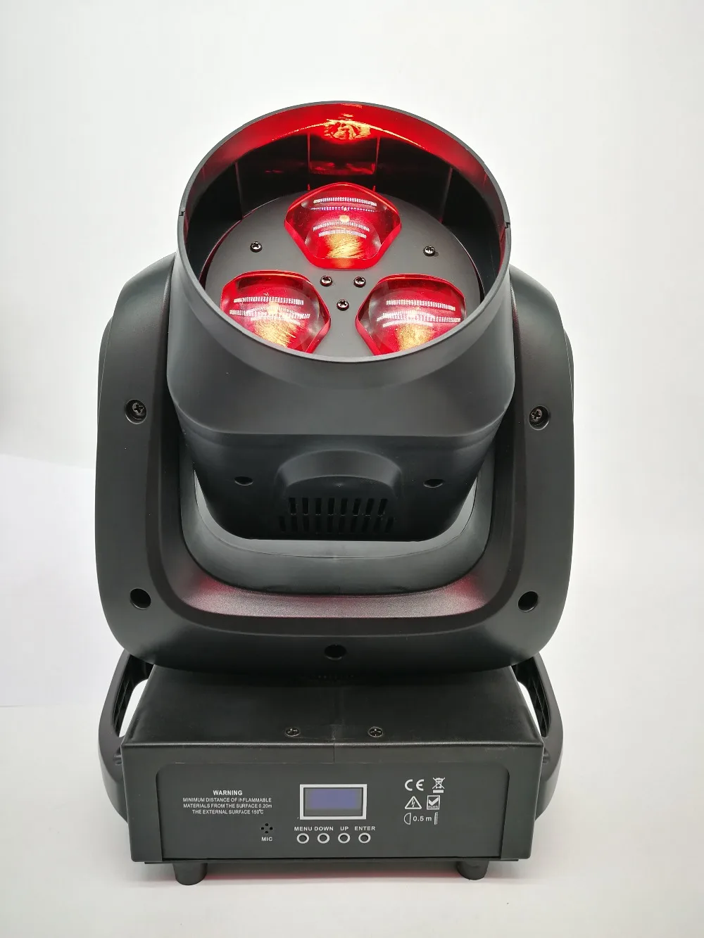 Профессиональный 3x40 Вт 4 в 1 rgbw светодиодный луч с движущейся головкой zoom wash light