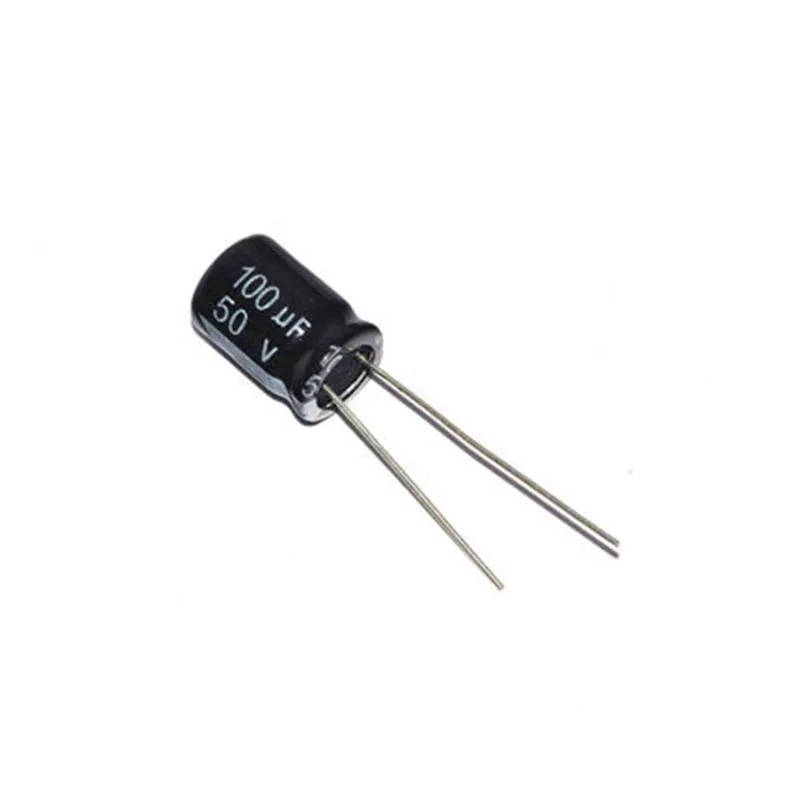 

50pcs 50V 100UF 8*12mm 100UF 50V 8*12 Electrolytic capacitor