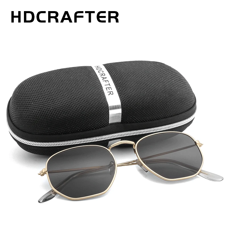 Hdcrafter брендовые женское зеркало солнцезащитные очки для мужчин квадратные UV400