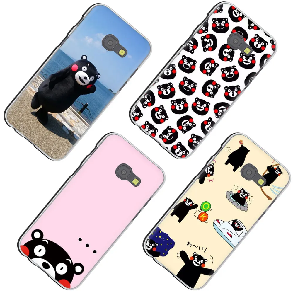 Kumamon прекрасный медведь жесткий чехол для телефона Япония 2015 2016 Galaxy J7 J6 J5 J3 J2 J1