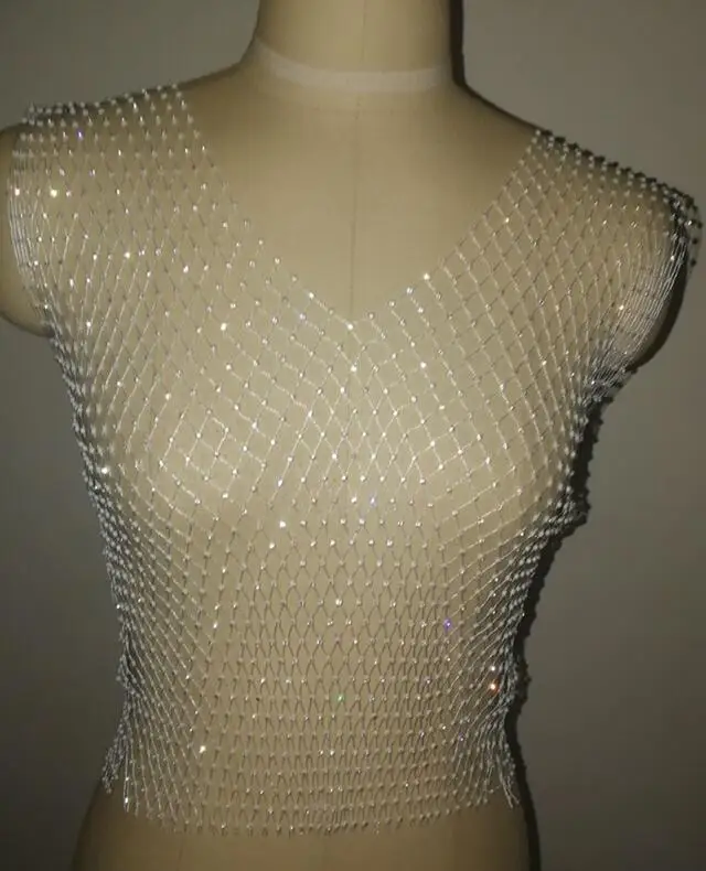 v-neck PARAKINI белый кружево вязаный крючком женская пляжная туника пляжная одежда В образным вырезом с длинным рукавом бикини UPS выдалбливают Мини пляжное платье - Цвет: v-neck