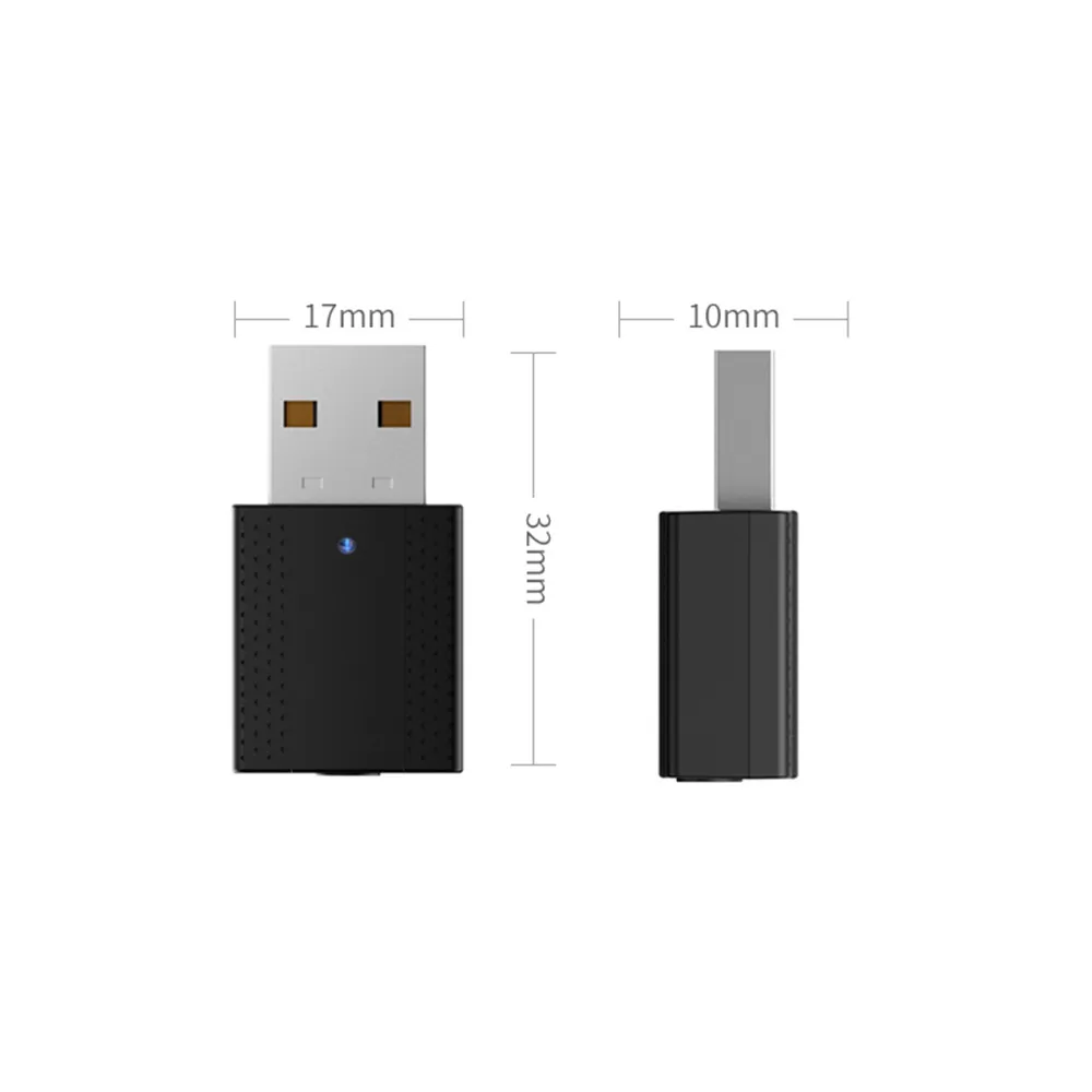 KEBIDU 5 0 Bluetooth USB передатчик приемник беспроводной адаптер 3 мм Мини AUX аудио для