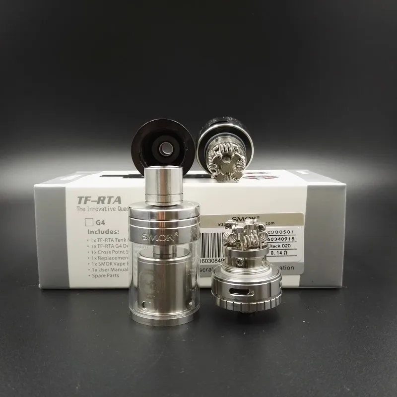 Оригинальный электронная сигарета SMOK TF RTA G4 510 Распылитель с RDA колодой