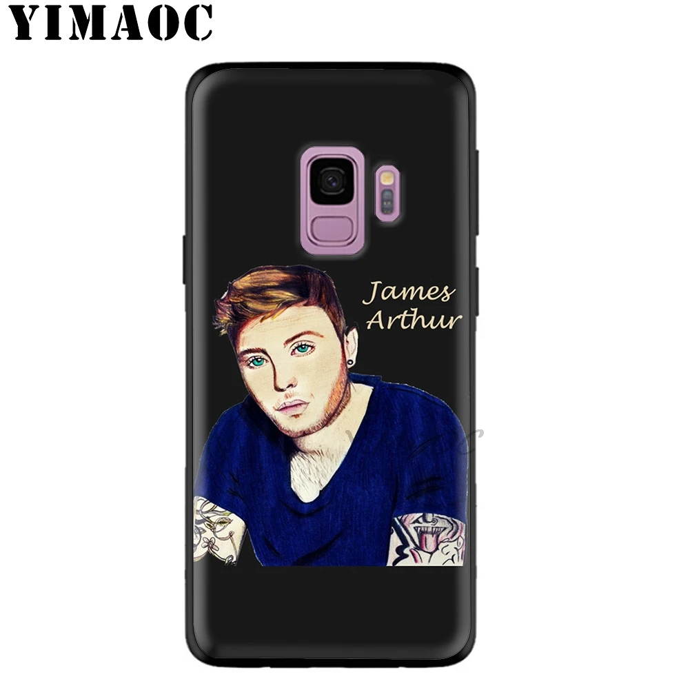 Мягкий силиконовый чехол YIMAOC James Arthur Singer для samsung Galaxy A9 A8 A6 Plus 2018 A5 A3 2017 2016 Note 9 8 |
