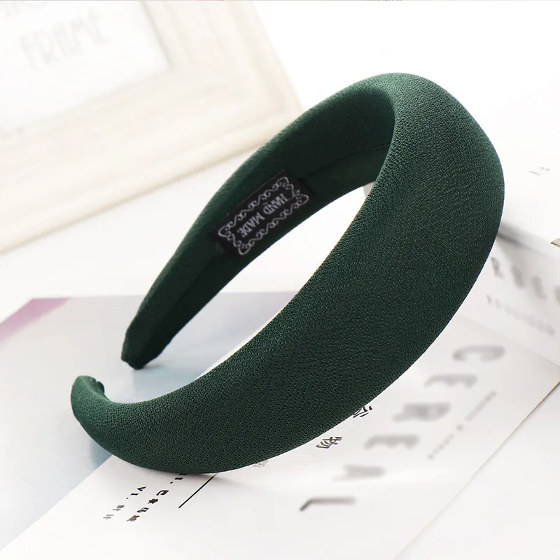 

Hot 26 Colors Women's Girl Padded Velvet Headband Multicolor Hairband Hair Accessories Decor Gifts