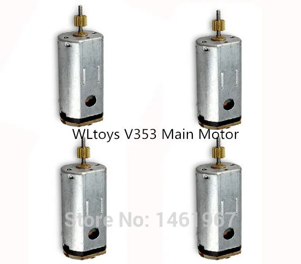 

4 Pcs/lot WLtoys V353 V666 V333 Quadcopter Parts Main Motor For WL V353