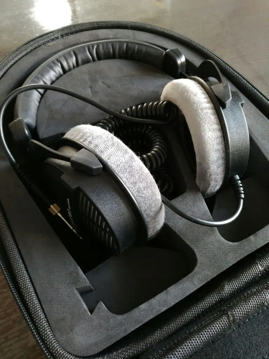 Vmota наушники бокс для Sony MDR Z7 и Beyerdynamic DT880 pro/DT990 PRO/DT1990 PRO/T90/DT770 pro чемодан|headphone box|box for