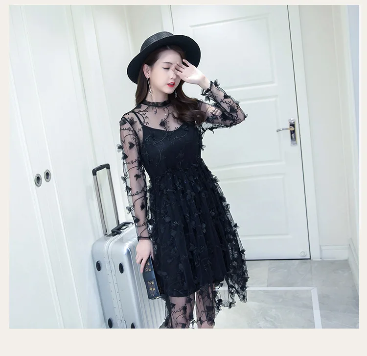 Макси Платье Полный Продвижение Бросился Продажа колен Лоскутная line Симпатичные