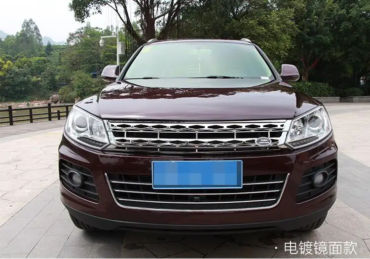 Сетчатые решетки для переднего бампера автомобиля из углеродного волокна Zotye T600