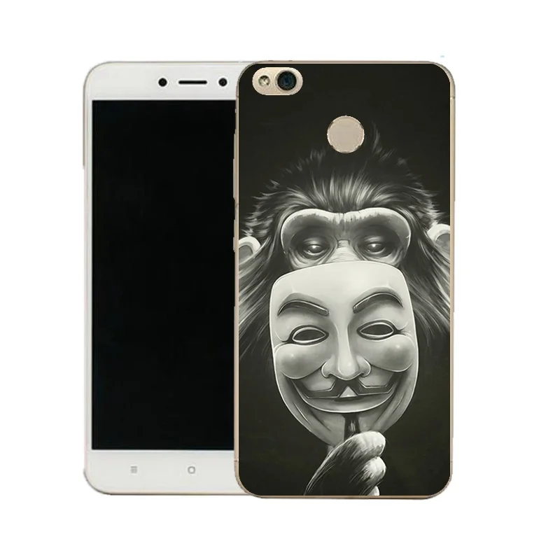 kuQMSWEI Phone Case For Mi 6 5 5s note3 Redmi note4x 4x 3s 4a 5a note5a TPU Soft Mask Face Smeil Cover Free shipping |