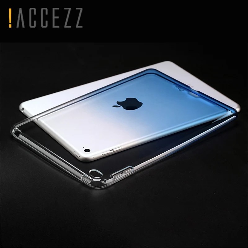 ! ACCEZZ 9 7 дюймов чехол для Apple iPad Air 1/2/5/6 мягкий силиконовый смарт Модный полный