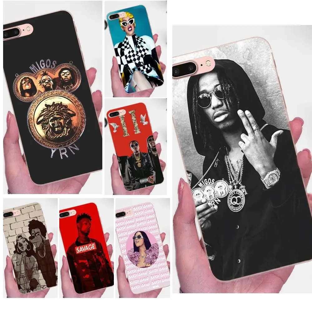 Мягкий ТПУ Оригинал для Huawei Honor 4C 5A 5C 5X 6 6C 6A 6X 7 7X 8 9 V8 V10 Y3II Y5II Y6II G8 P7 Play Lite Cardi B