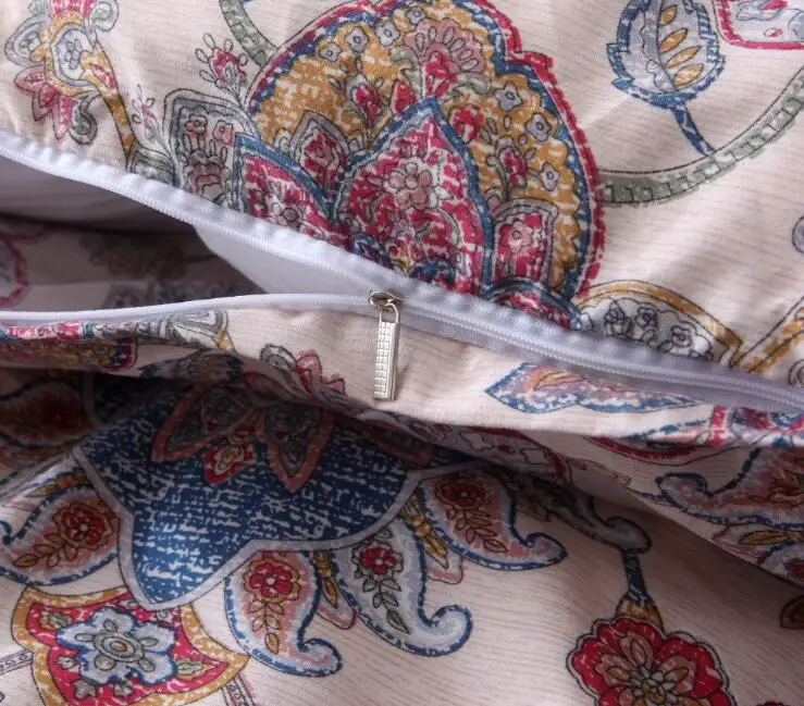 Новый комплект пододеяльников из полиэстера с цветочным дизайном 1 пододеяльник