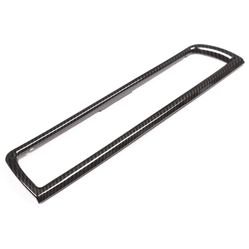 Углеродное волокно стиль ABS консоль из хрома кондиционер вентиляционное