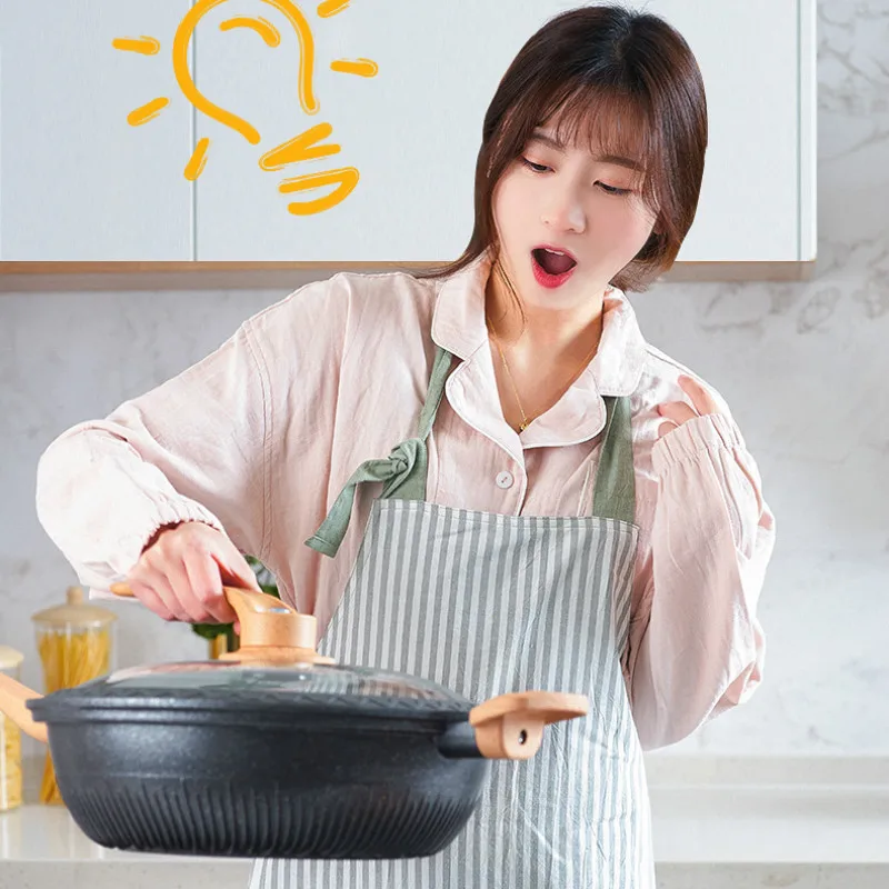 Сковорода с антипригарным покрытием многофункциональная Электромагнитная