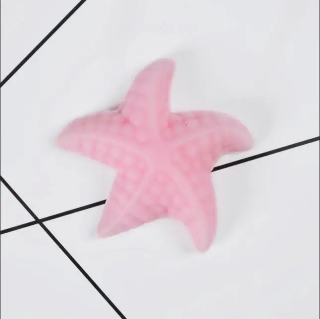 Pink starfish Мини Изменение цвета мягкий милый кот Антистресс мяч выжать Моти рост Abreact мягкий липкий снятие стресса забавная Подарочная игрушка - Цвет: Pink starfish