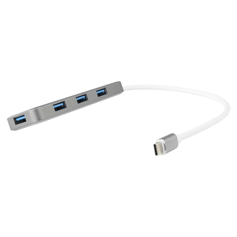ACASIS USB 3 1 Тип C концентратор 4-портовый 0 Hub адаптер алюминиевый корпус Type-C хаб для