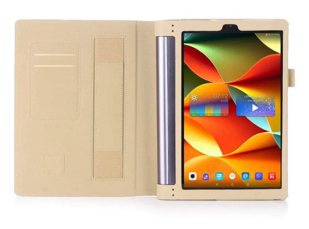 Чехол для Lenovo Yoga Tab 3 Plus 10 YT X703F с многоугольным съемным тонким Фолио премиум класса