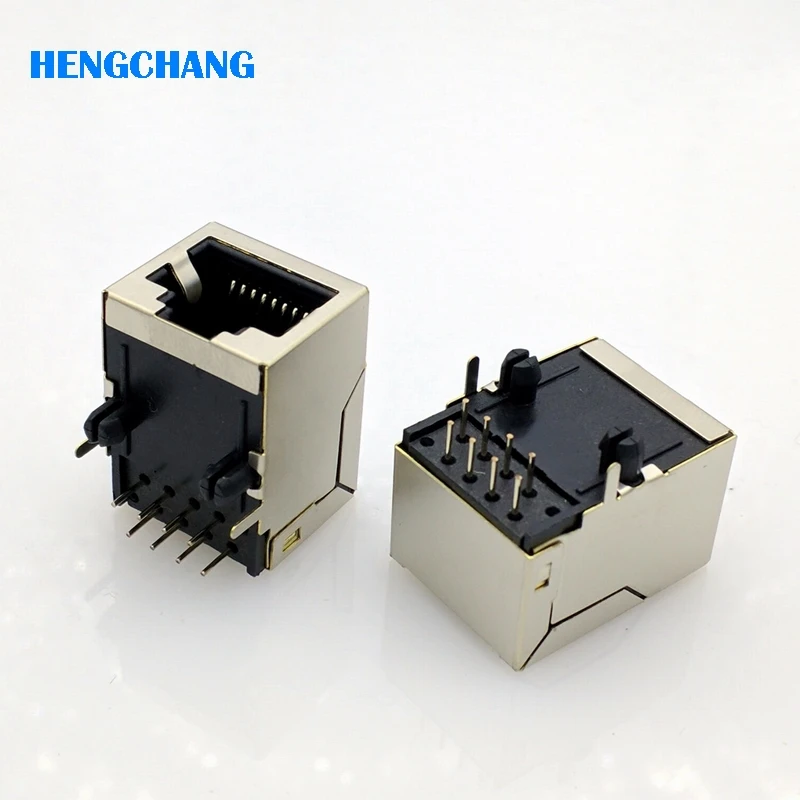 RJ45 разъем PCB монтажный сетевой адаптер для передачи данных сети Ethernet |