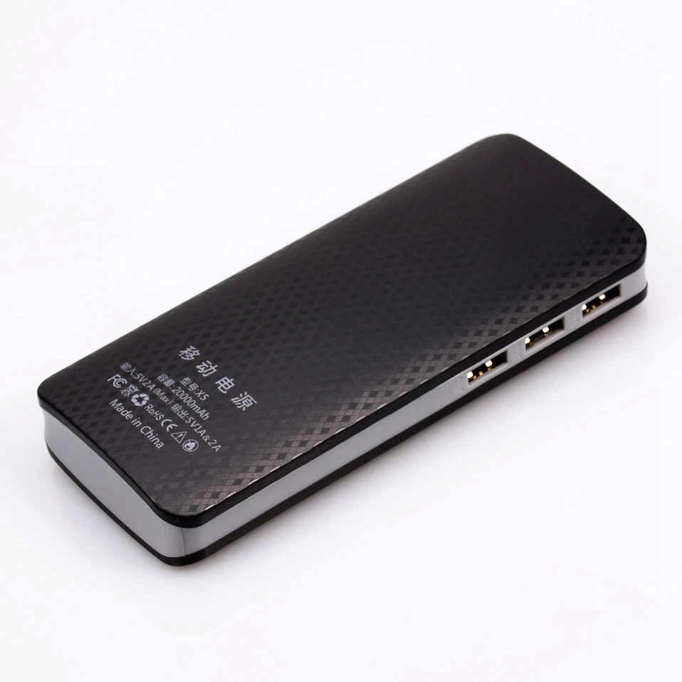 5x18650 PoverBank чехол power bank 3 USB зарядное устройство для телефона DIY портативное зарядное устройство корпус ЖК-дисплея банка питания(без батареи