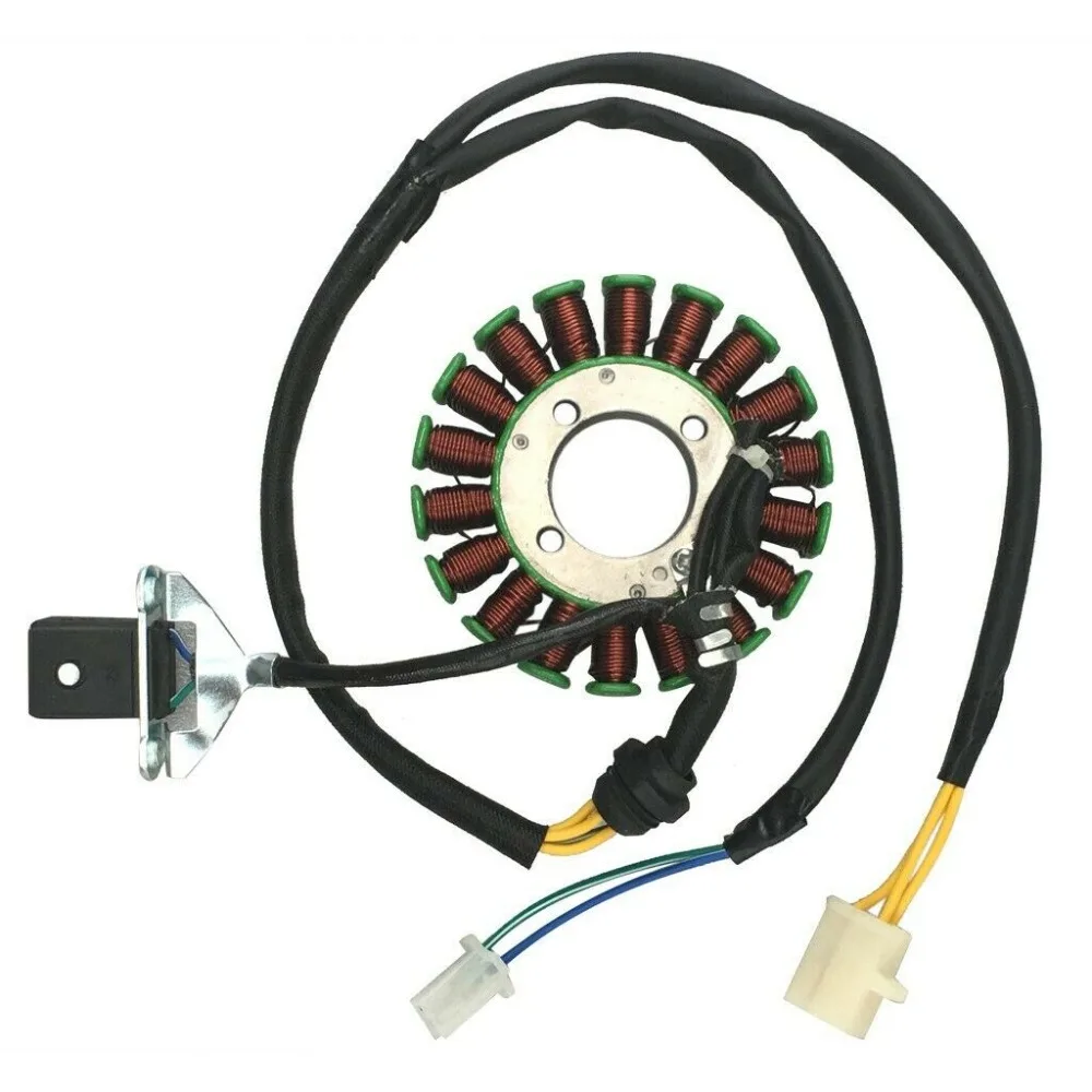 TDPRO 18 катушка МАГНЕТО СТАТОР CF250 3+ 2 штыря разъем для скутера Багги Quad 200 250cc ATV Скутер мотоцикл двигатель Грязь велосипед ямы