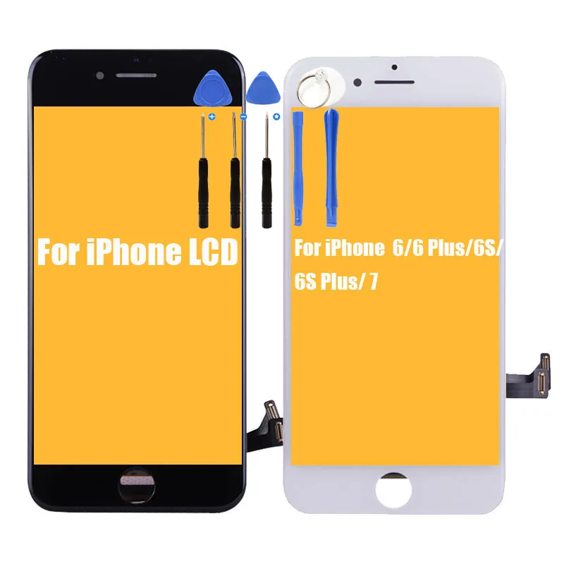 ЖК-дисплей Экран дисплея + Сенсорный экран планшета сборки для iPhone 7/6/6 P/6 s/6sp