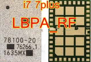 10 шт. оригинальный LBPA_RF 78100 20 усилитель мощности IC для iphone 7 7plus на материнской