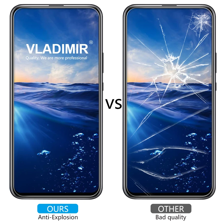 Владимир 9 H 2.5D не полное покрытие закаленное стекло для Huawei Honor Magic 2 протектор
