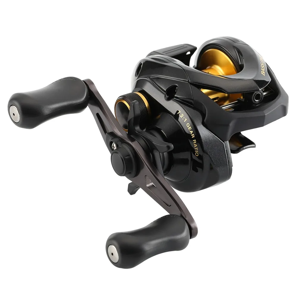 Оригинал Shimano BASS ONE XT 150 151 правая левая Рыболовная катушка для рыбалки 7 2: 1 4 + 1BB 210 г