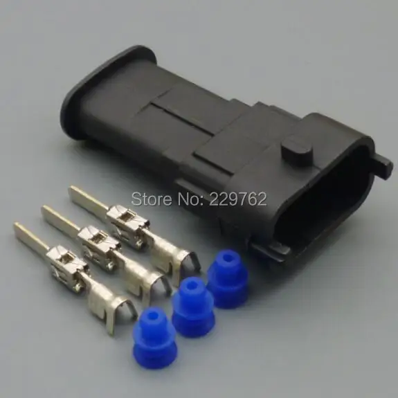 3-контактный водонепроницаемый Автомобильный датчик 3 5 мм разъем давления