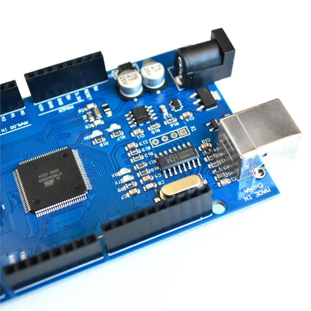 【AH ROBOT】Mega 2560 R3 Mega2560 REV3 (ATmega2560-16AU CH340G) доска | Электронные компоненты и