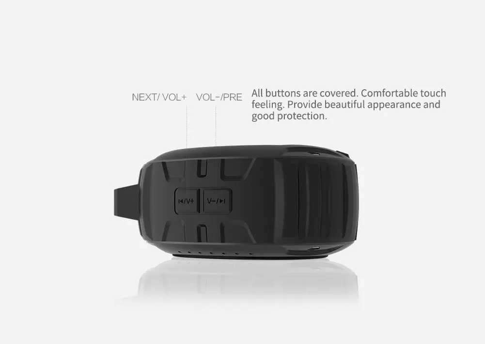 Bluetooth 4.0 Портативный открытый Беспроводной Динамик с NFC Совместимость Встроенный