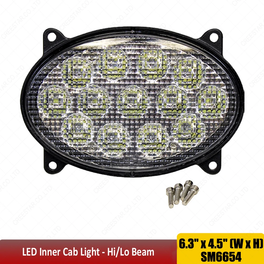 X2PCS для CASE IH 5088 6088 7088 7120 7130 7230 8010 8120 9120 9130 9230 RE260102 RE173600 RE181963 65W светодиодные