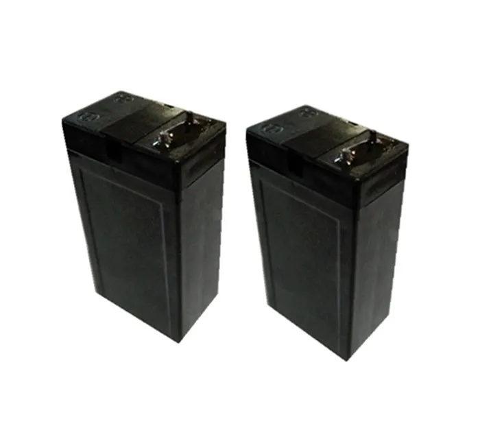 2X 4V 900mAh свинцово кислотных аккумуляторных батарей перезаряжаемый аккумулятор