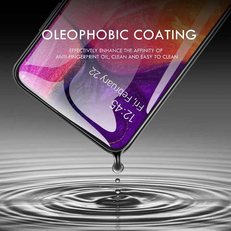 5D Защитное стекло для samsung galaxy A30 A50 A70 полное покрытие протектор экрана для samsung A20 M30 M20 Олеофобное закаленное стекло