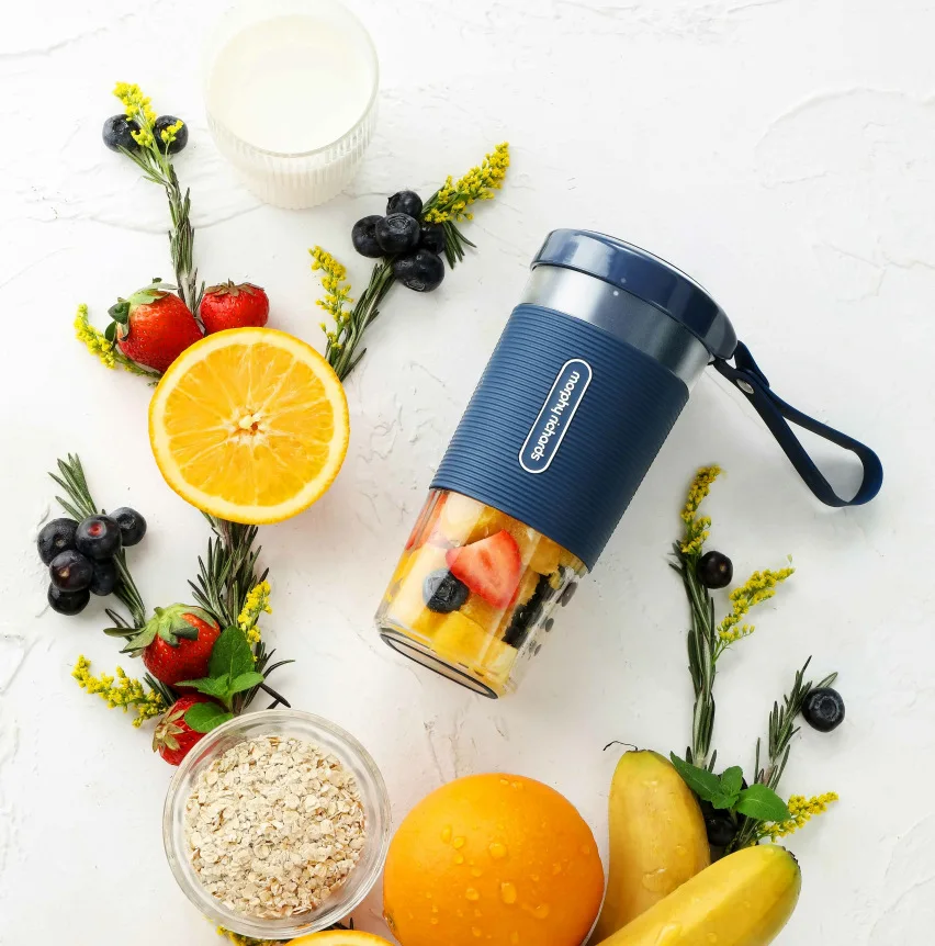 300ml Multifunctional Mini Portable Blender Juicer Cup Food Bottle Fruit Vegetable Automatic Mixer Machine Small Gift | Дом и сад