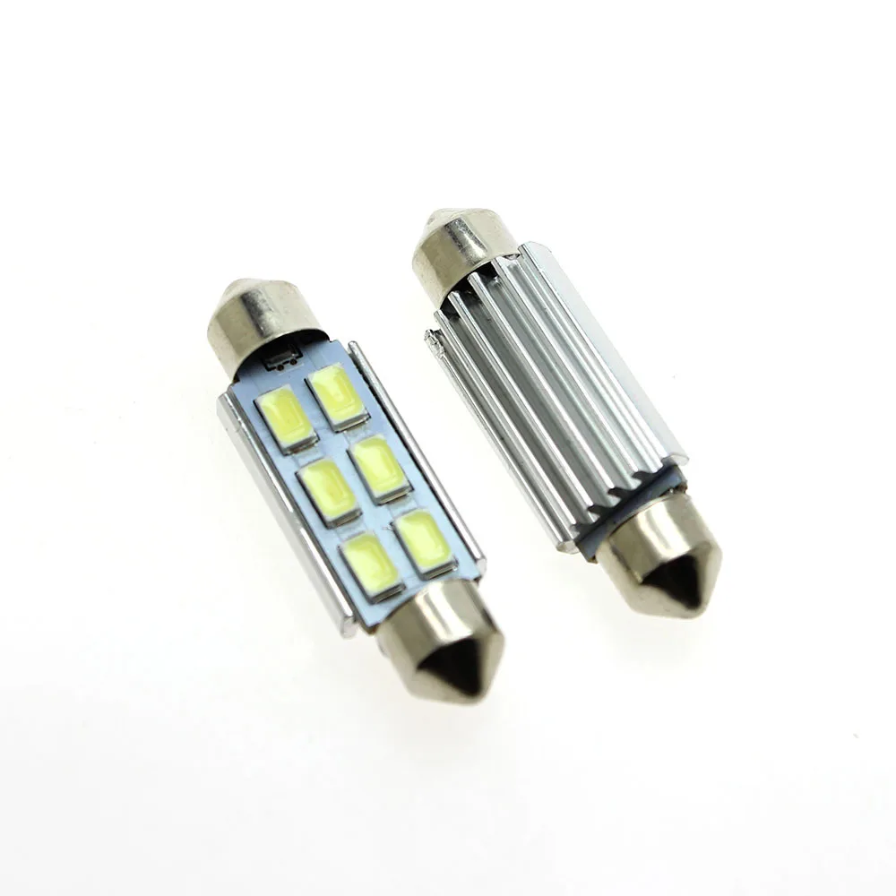 2 шт. светодиодные лампы 31 мм 36 39 41 12 В постоянного тока 3157 3022 6 SMD 5730|bulb rgb|bulb wholesalelight