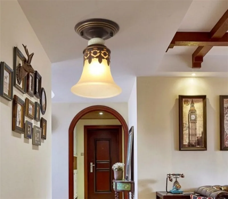 Vintage Loft LED Ceiling Light For Living room Dining Bedroom Lustre Led Hanging Lamp Lighting Fixtures | Освещение