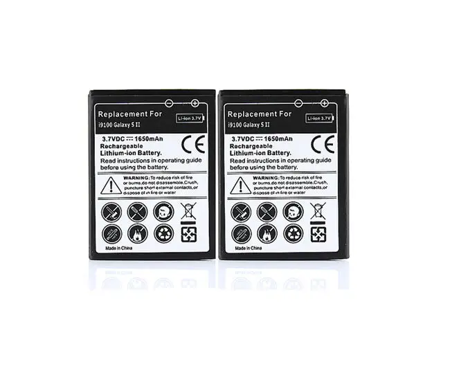 Запасная аккумуляторная батарея для Samsung Galaxy S2 i9100 1650 мАч|Аккумуляторы мобильных