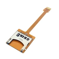 micro sd tf memory card kit male to sd female extension soft flat fpc cable 10cm