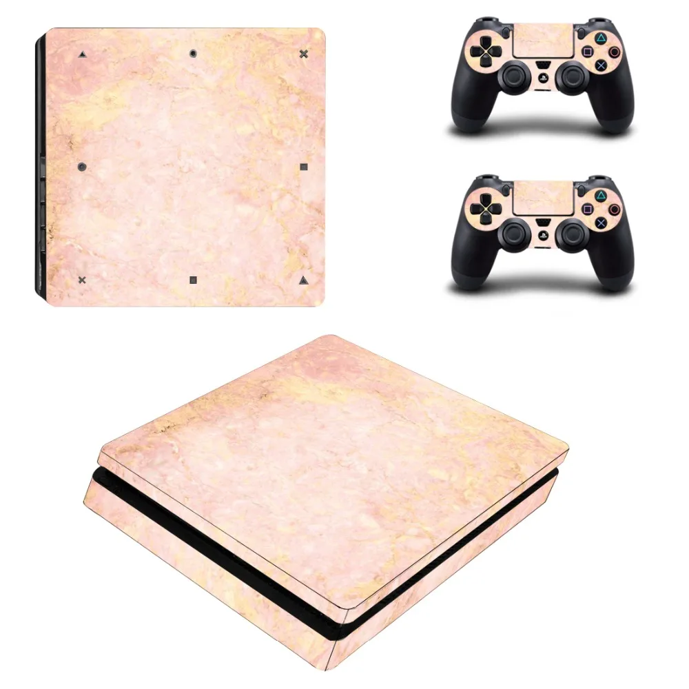 Виниловая наклейка с рисунком милой девушки ваше имя PS4 Slim Skin для консоли Playstation 4