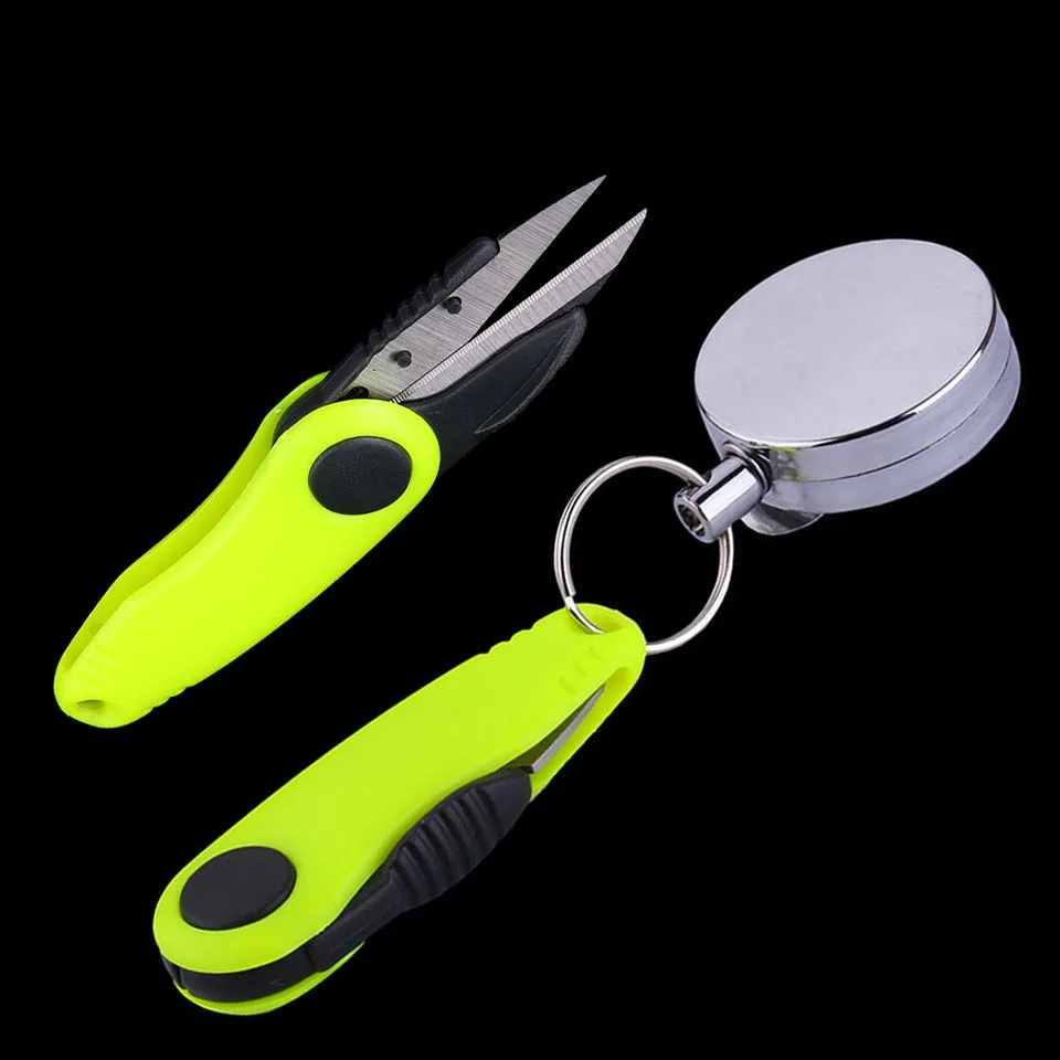 

WALK FISH Fishing Quick Knot Tool kit Shrimp-type Fishing Line Cutter Clipper Nipper Hook Sharpener Fly Tying Tool Tackle Gear
