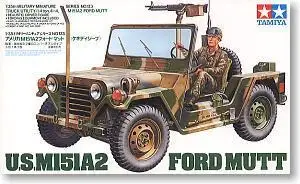 Tamiya 35123 1/35 США M151A2 Военная сборка AFV модель строительные комплекты oh rc
