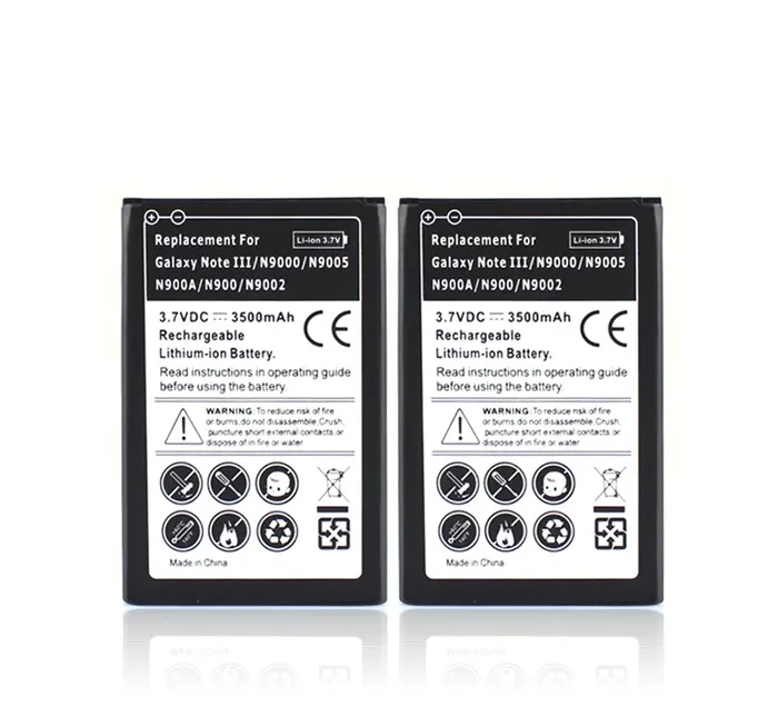2x3500 мАч Сменный аккумулятор для телефона Samsung Galaxy Note 3 III N9000 N9005 N900A N900 N9002 + USB