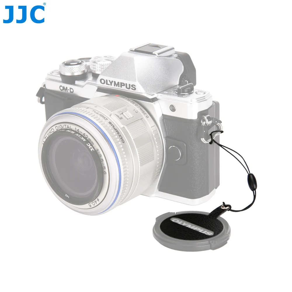 Держатель крышки объектива JJC из натуральной кожи для Olympus держатель LC 37B крышка s