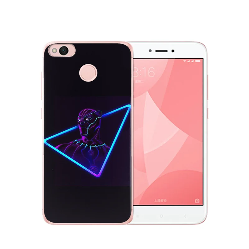 Для Xiaomi Mi Redmi 3S Pro 4X 4A 5A 5 Plus Note 3 4 6 6A A1 5X A2 6X Lite 8 Pocophone F1 чехол Cool Iron Man Marvel Hero |